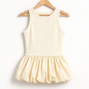 Elodie Sleeveless Peplum Top – Size M,  NWOT